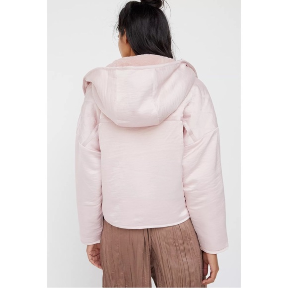 Anthropologie Leona Reversible Sherpa Jacket NWT SZ XL - Picture 2 of 10